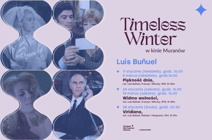 Luis Buñuel | 11 stycznia – 14 marca
