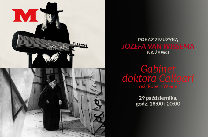 Gabinet doktora Caligari z muzyką Jozefa van Wissema na żywo